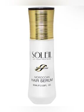 Soleil Moroccan Hair Serum 2.03 Fl. Oz. 60ml Hydroline Paraben Free